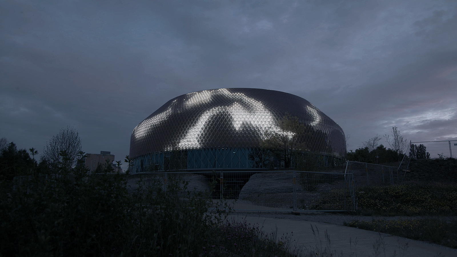Esther Hunziker – Inside, Animation Series for LED Media Façade, Novartis Pavillon Basel, 2022