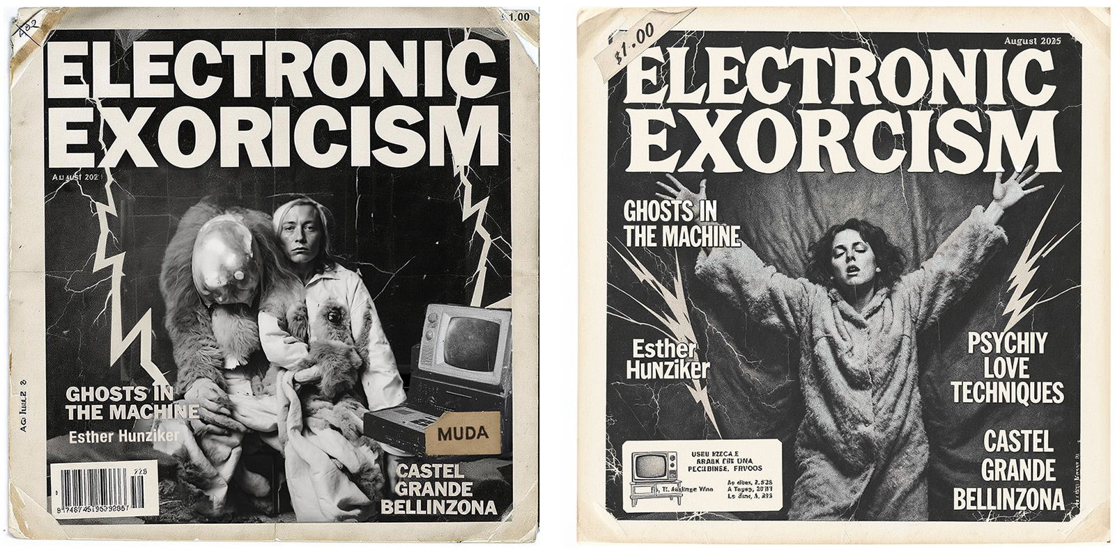 Esther Hunziker – Digital Exorcism, Artist Talk, Flyer