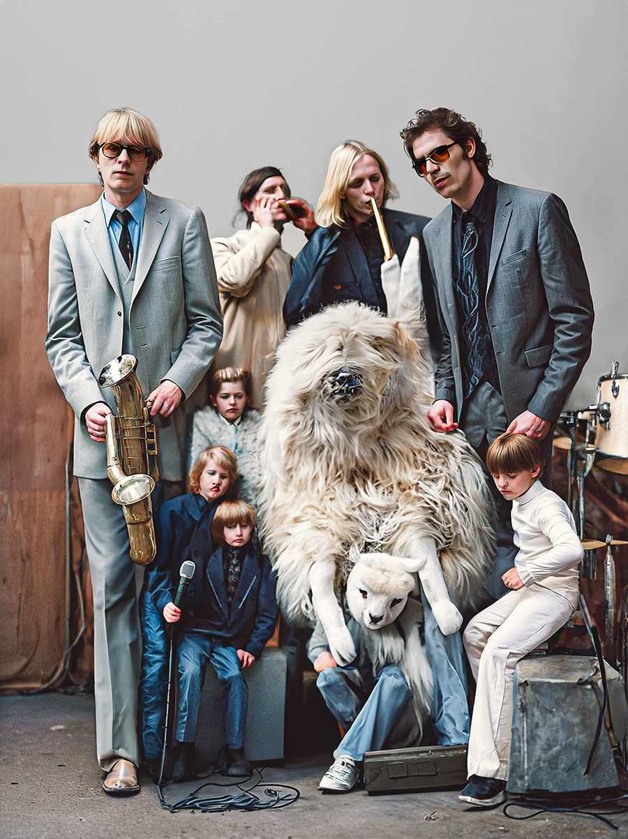 AI generated Bandphoto for Sc'ööf