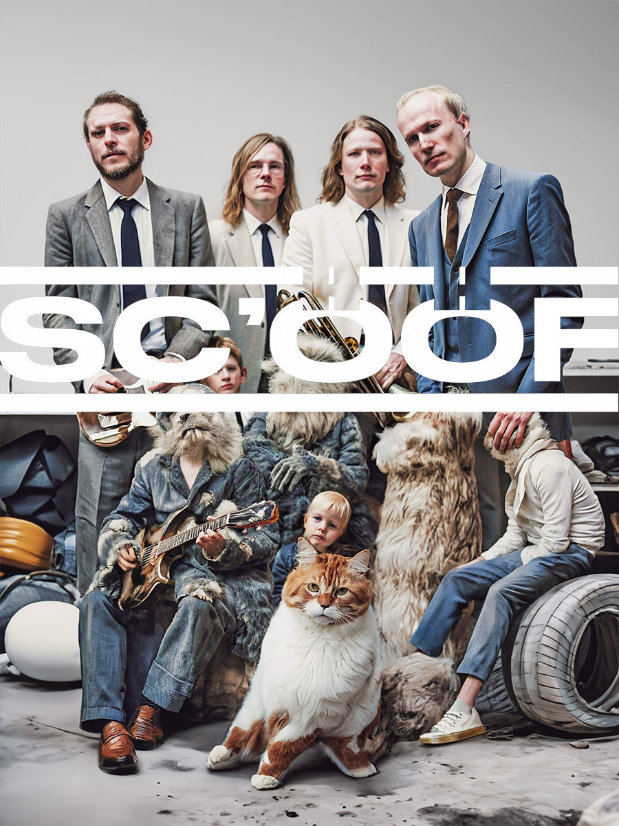 AI generated Bandphoto for Sc'ööf