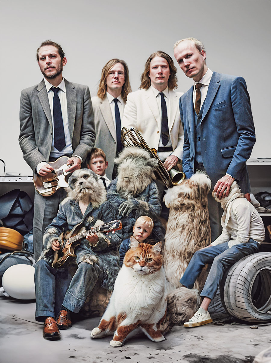 AI generated Bandphoto for Sc'ööf
