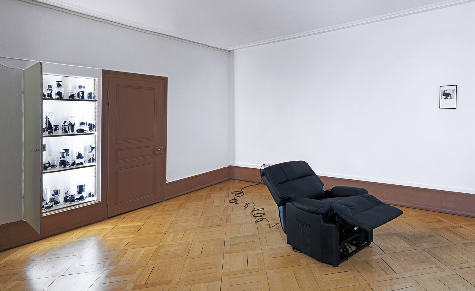 Esther Hunziker – Rock, Installationsansicht Villa renata Basel, 2021