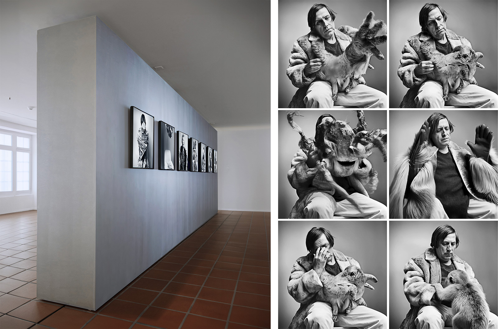 Esther Hunziker – Screen Test, installation view