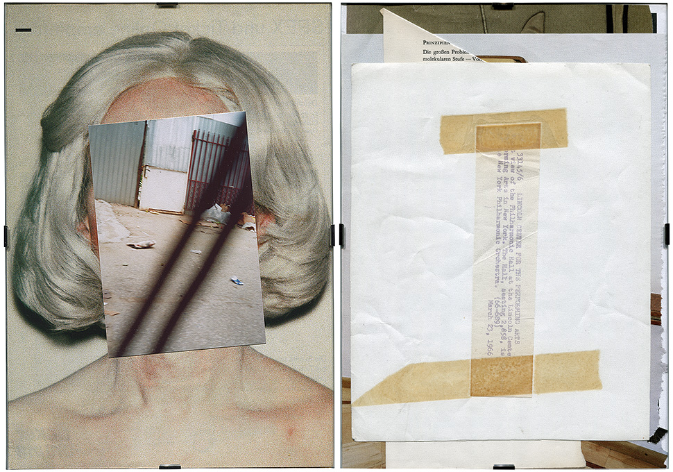 Esther Hunziker – The Wasted Documents Showbag Frames, 2010–2014